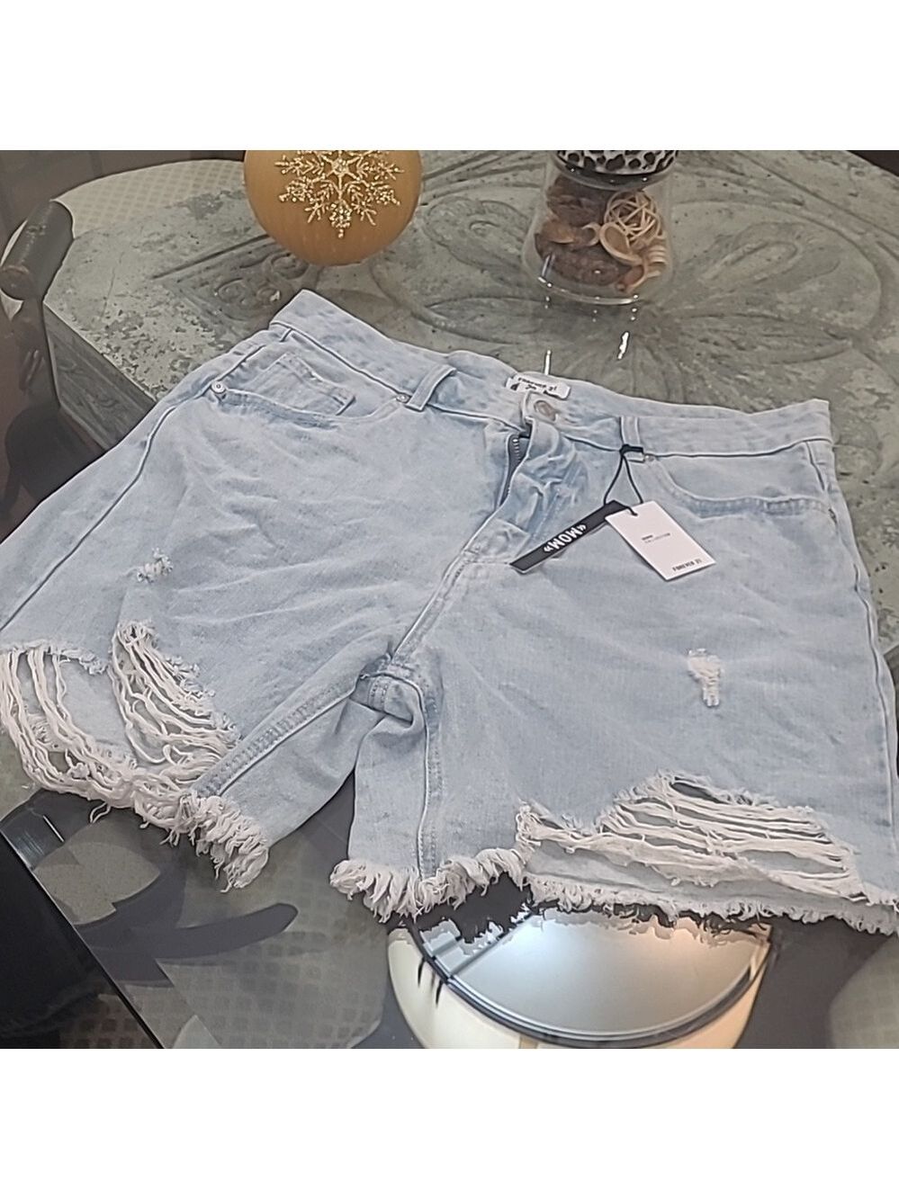 Forever 21 MOM DENIM SHORTS NEW